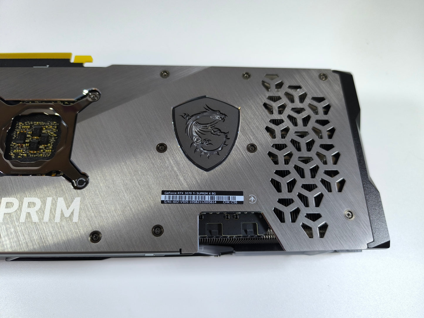 MSI RTX 3070 TI 8GB Suprim X - Refurbished
