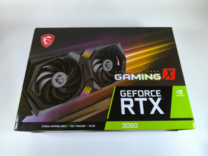 MSI RTX 3060 12GB Gaming X Dual mit OVP - Refurbished