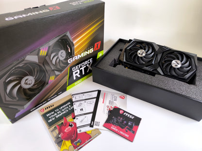 MSI RTX 3060 12GB Gaming X Dual mit OVP - Refurbished