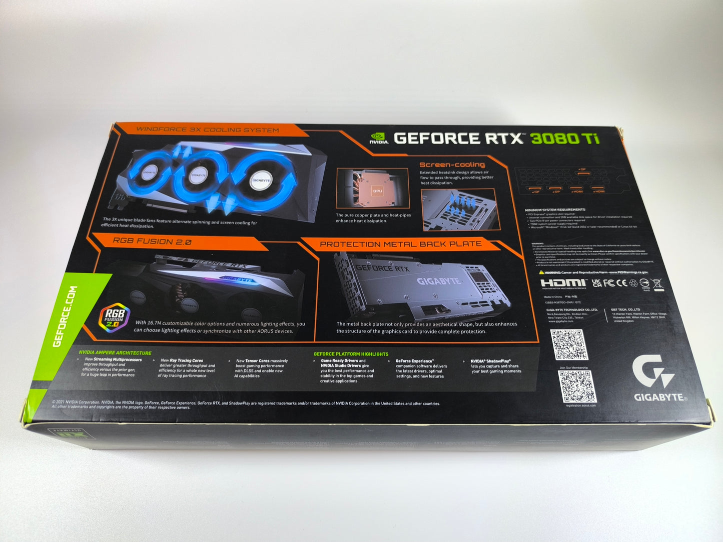 Gigabyte RTX 3080 TI 12GB Gaming OC mit OVP - Refurbished