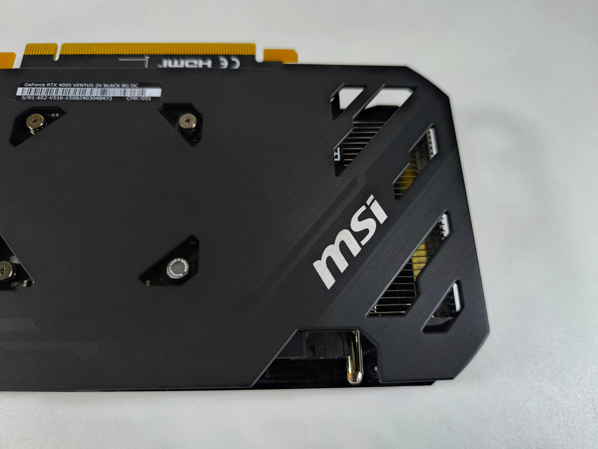 MSI RTX 4060 8GB Ventus 2X Black OC - Refurbished