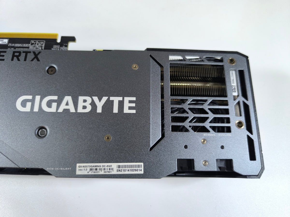 Gigabyte RTX 3070 8GB Gaming OC - Refurbished