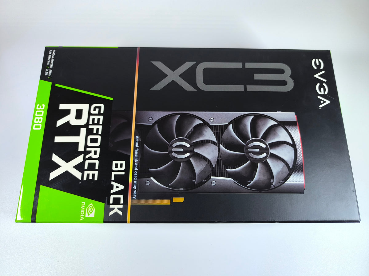 EVGA RTX 3080 10GB XC3 Black mit OVP - Refurbished