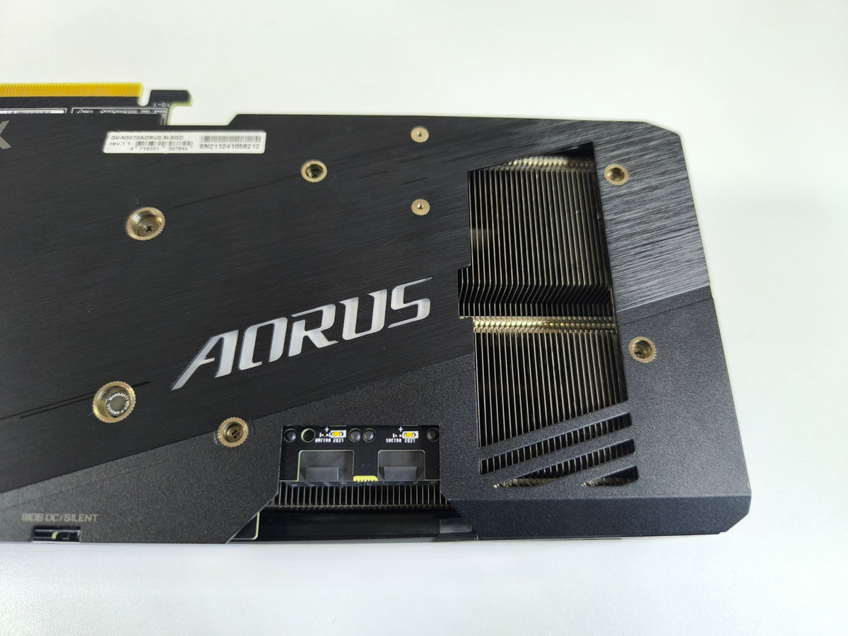 Gigabyte RTX 3070 8GB Aorus Master - Refurbished