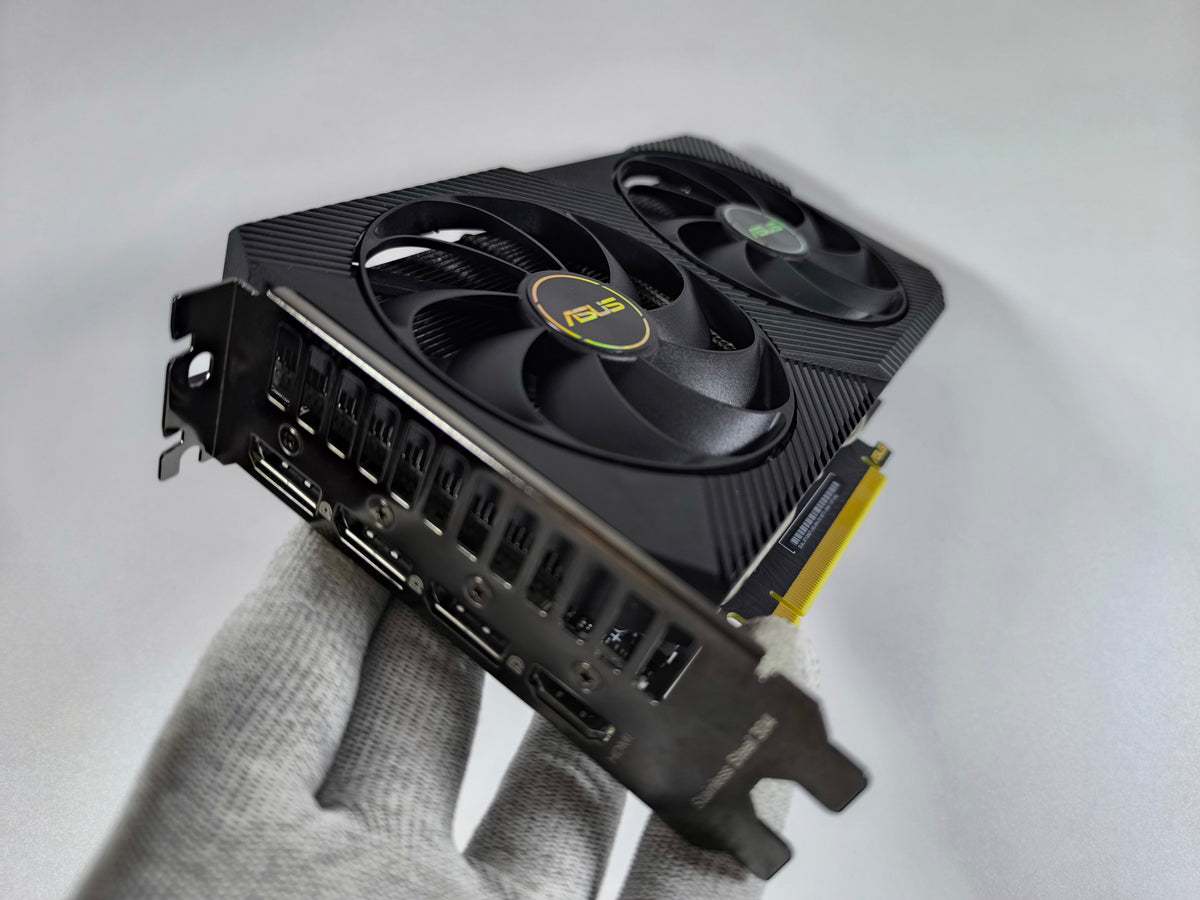 Asus RTX 3060 TI 8GB Dual Mini OC V2 mit OVP (B-Ware) - Refurbished