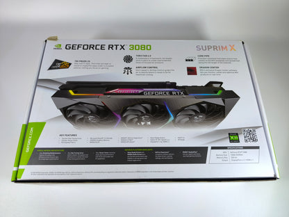 MSI RTX 3080 10GB Suprim X mit OVP - Refurbished