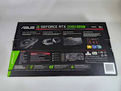 Asus RTX 2080 Super 8GB Dual Evo OC mit OVP - Refurbished