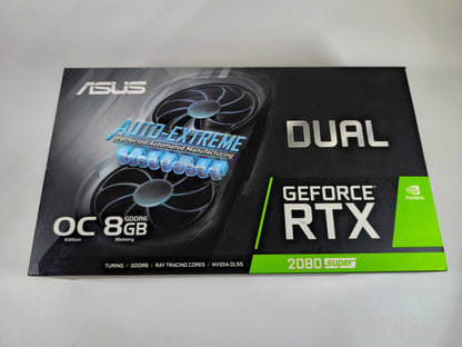 Asus RTX 2080 Super 8GB Dual Evo OC mit OVP - Refurbished