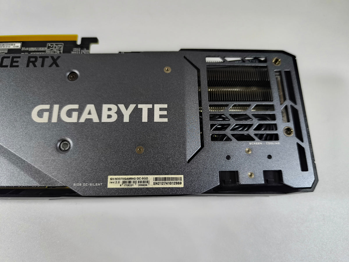 Gigabyte RTX 3070 8GB Gaming OC - Refurbished