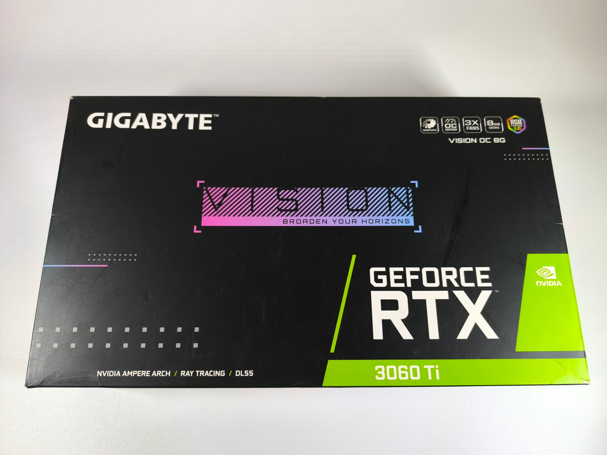 Gigabyte RTX 3060 TI 8GB Vision OC mit OVP - Refurbished