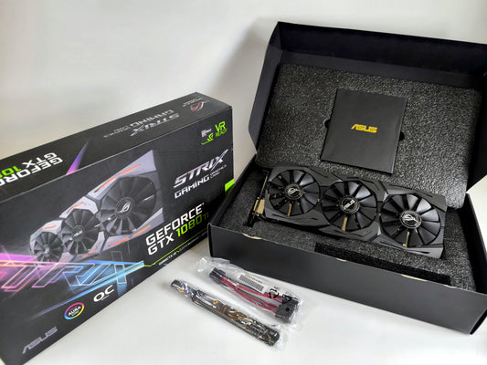 Asus GTX 1080 TI 11GB ROG Strix Gaming OC mit OVP - Refurbished