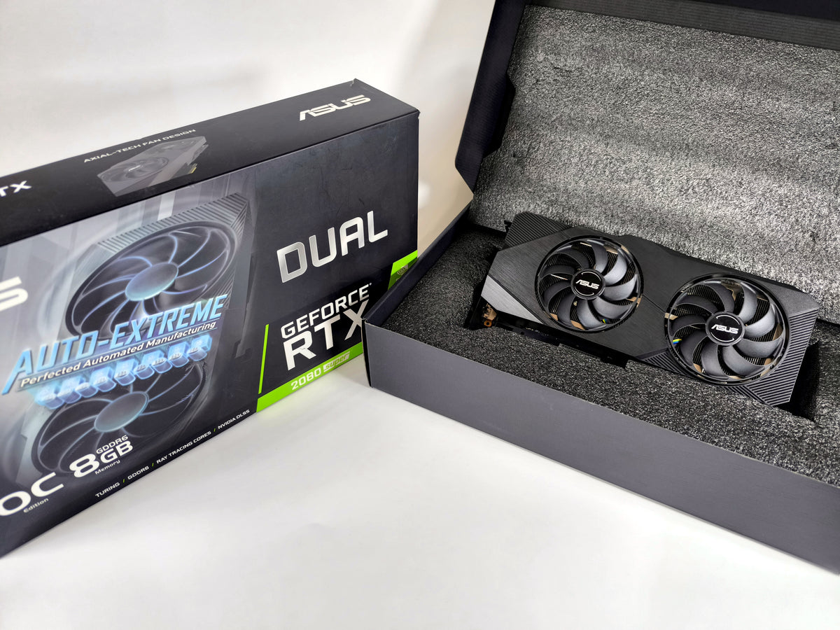 Asus RTX 2080 Super 8GB Dual Evo OC mit OVP - Refurbished