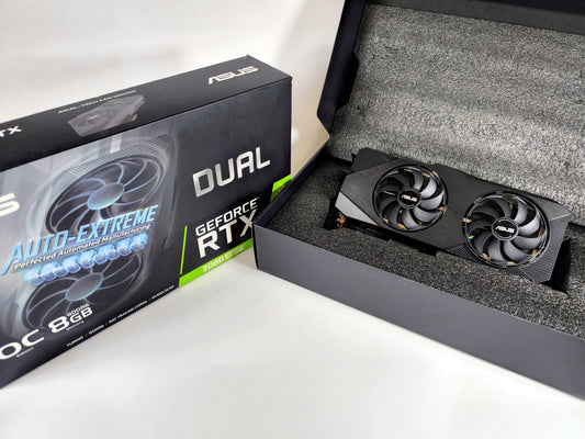 Asus RTX 2080 Super 8GB Dual Evo OC mit OVP - Refurbished