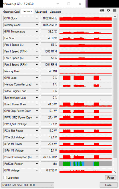 Asus RTX 3060 12GB TUF Gaming OC - Refurbished