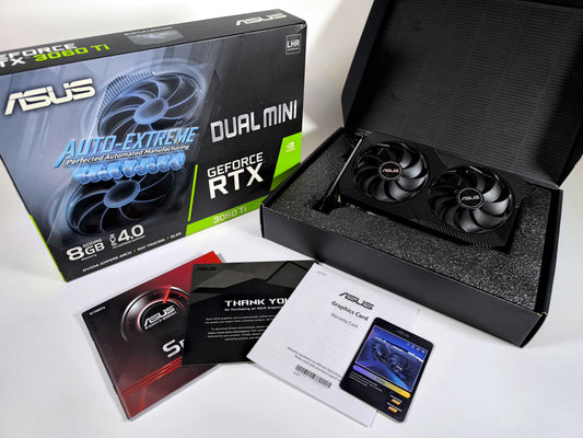 Asus RTX 3060 TI 8GB Dual Mini V2 mit OVP - Refurbished