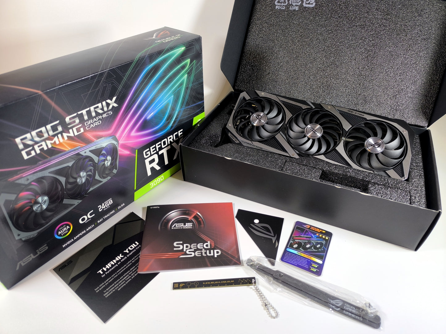 Asus RTX 3090 ROG Strix Gaming OC mit OVP - Refurbished