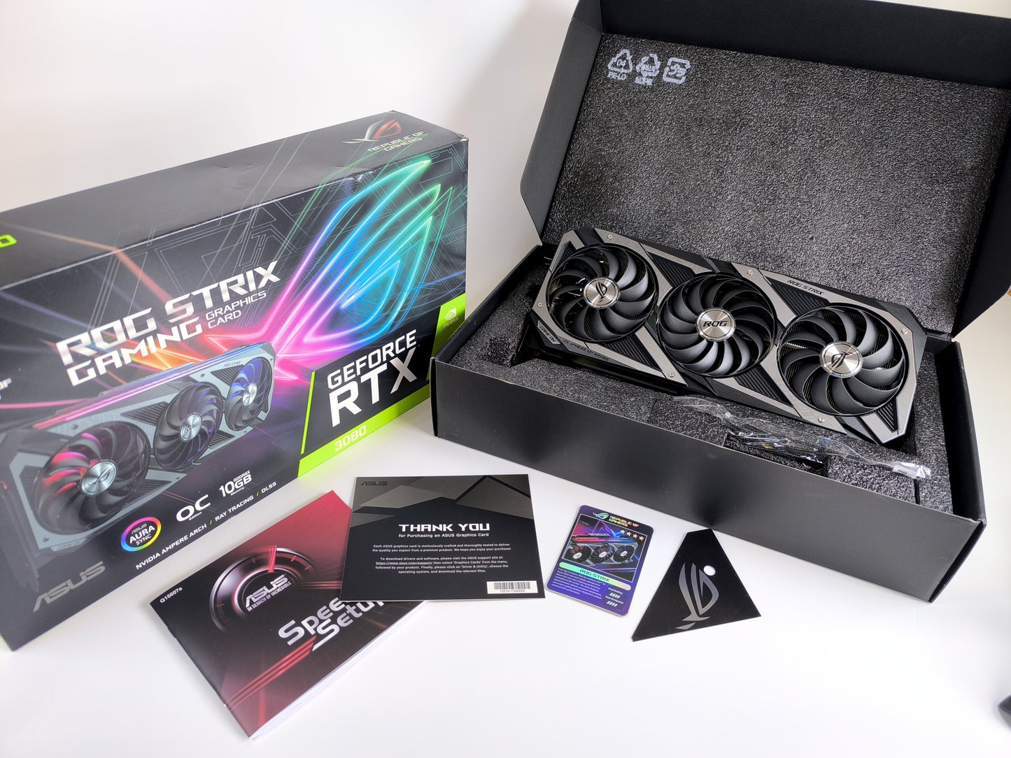 Asus RTX 3080 10GB ROG Strix Gaming OC mit OVP - Refurbished