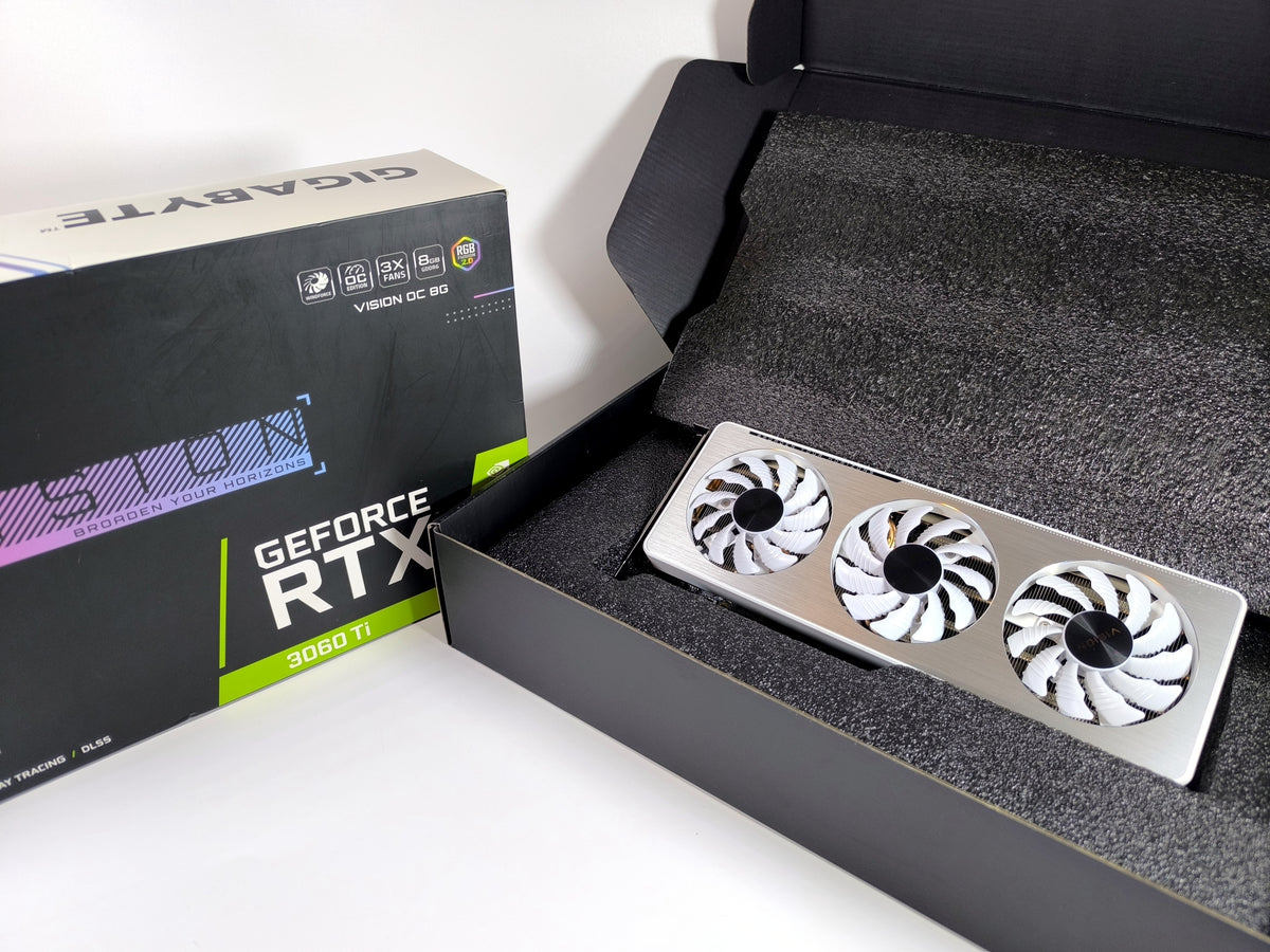 Gigabyte RTX 3060 TI 8GB Vision OC mit OVP - Refurbished