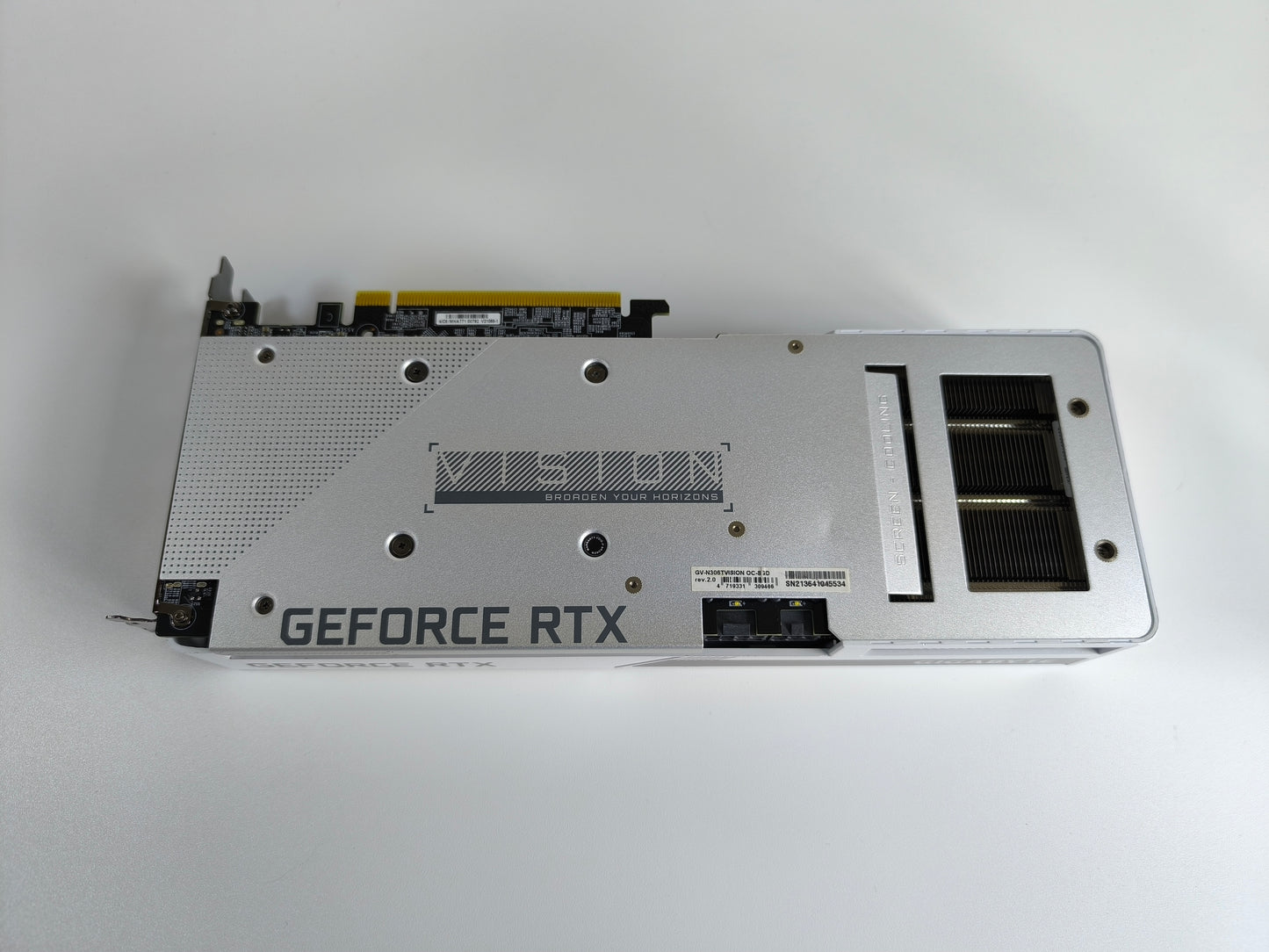 Gigabyte RTX 3060 TI 8GB Vision OC - Refurbished