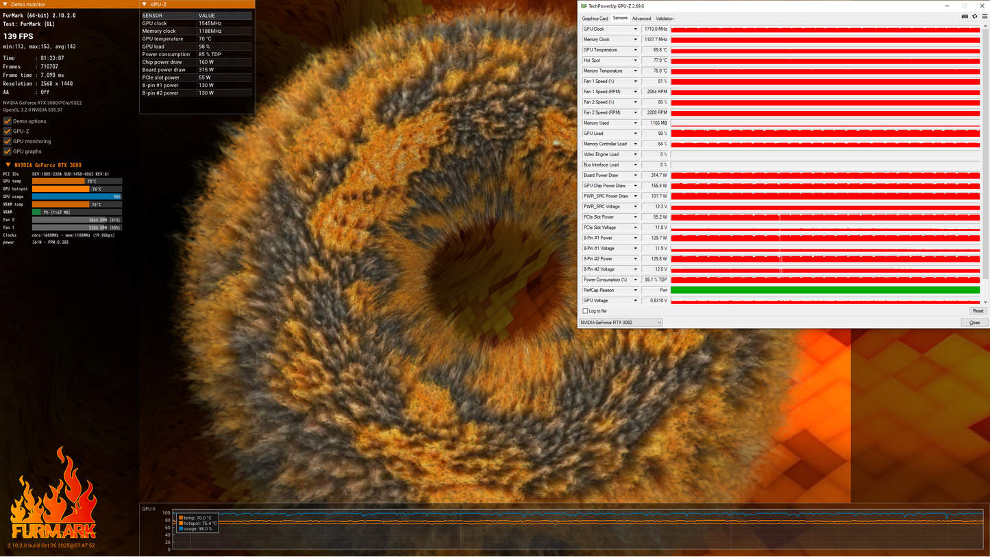 Gigabyte RTX 3080 12GB Gaming OC - Refurbished