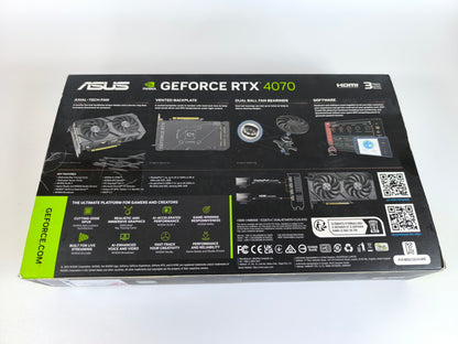 Asus RTX 4070 12GB Dual EVO OC mit OVP - Refurbished