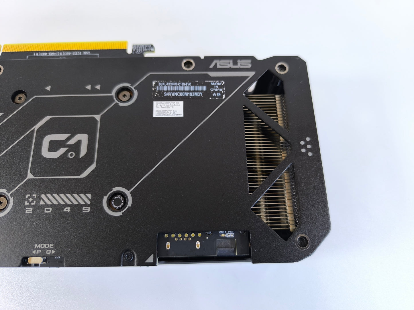 Asus RTX 4070 12GB Dual EVO OC mit OVP - Refurbished