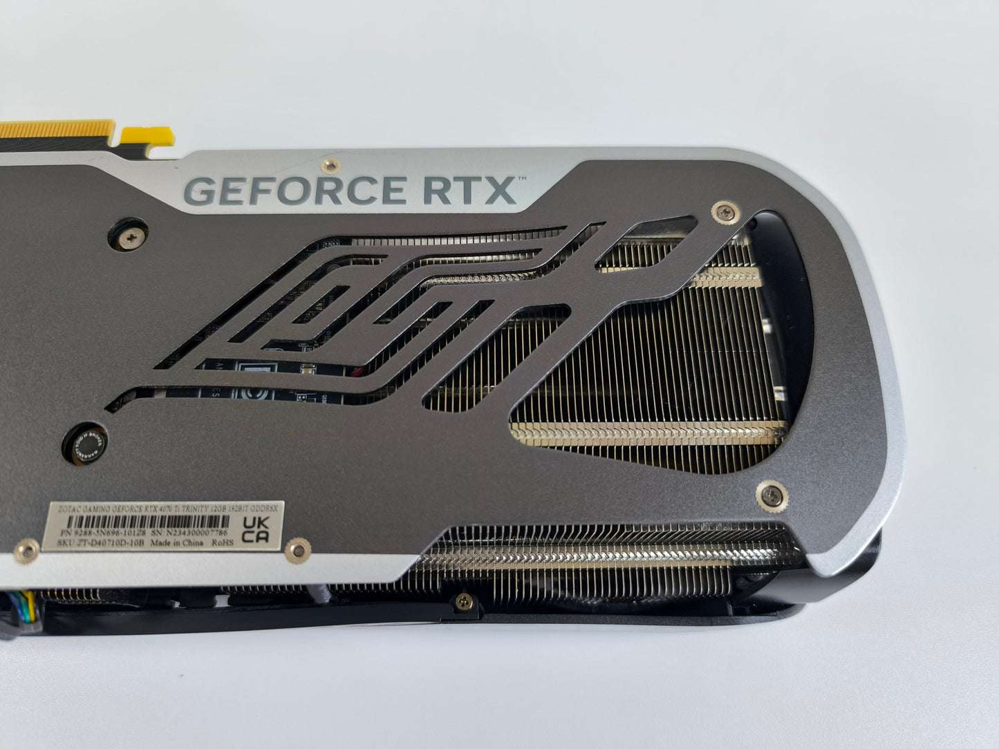 Zotac RTX 4070 TI 12GB Trinity - Refurbished