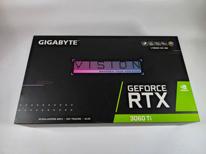 Gigabyte RTX 3060 TI 8GB Vision OC mit OVP - Refurbished
