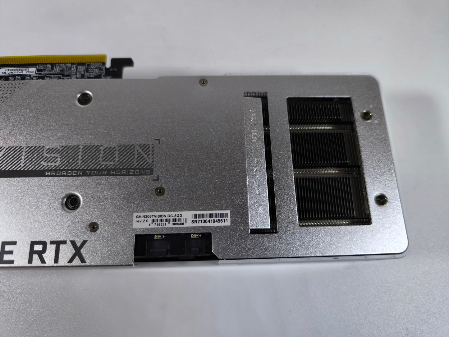Gigabyte RTX 3060 TI 8GB Vision OC mit OVP - Refurbished