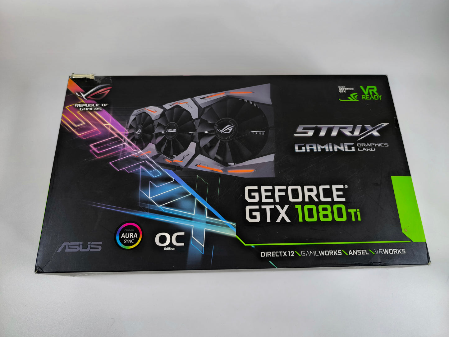 Asus GTX 1080 TI 11GB ROG Strix Gaming OC mit OVP - Refurbished
