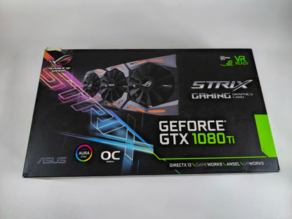 Asus GTX 1080 TI 11GB ROG Strix Gaming OC mit OVP - Refurbished
