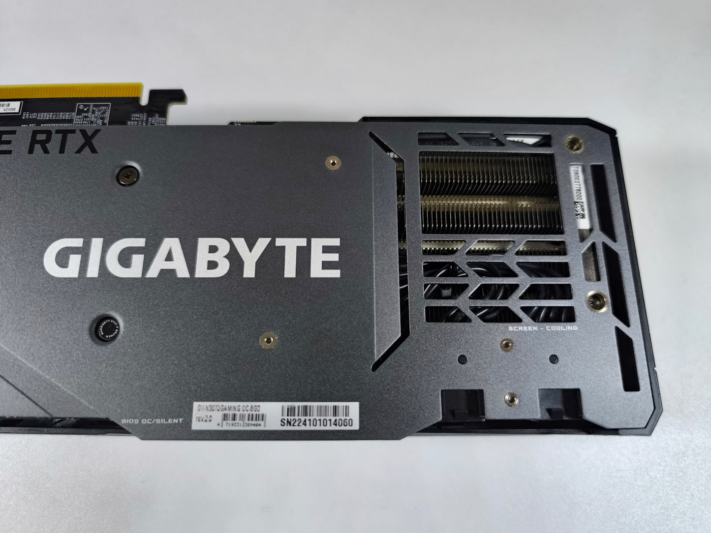 Gigabyte RTX 3070 8GB Gaming OC Rev 2.0 - Refurbished