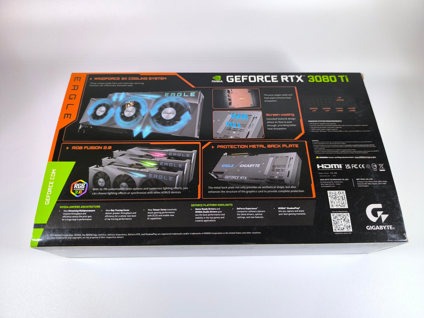Gigabyte RTX 3080 TI 12GB Eagle mit OVP - Refurbished