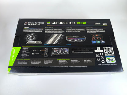 Asus RTX 3080 10GB ROG Strix Gaming OC mit OVP - Refurbished
