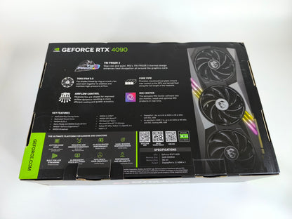 MSI RTX 4090 24GB Gaming X Trio mit OVP - Refurbished