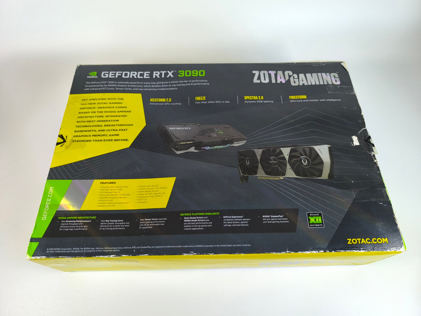 Zotac RTX 3090 24GB Trinity OC mit OVP - Refurbished