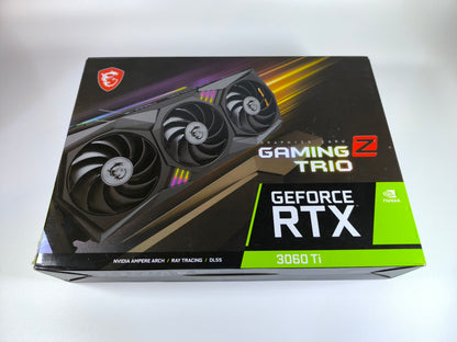 MSI RTX 3060 TI 8GB Gaming Z Trio mit OVP - B-Ware - Refurbished