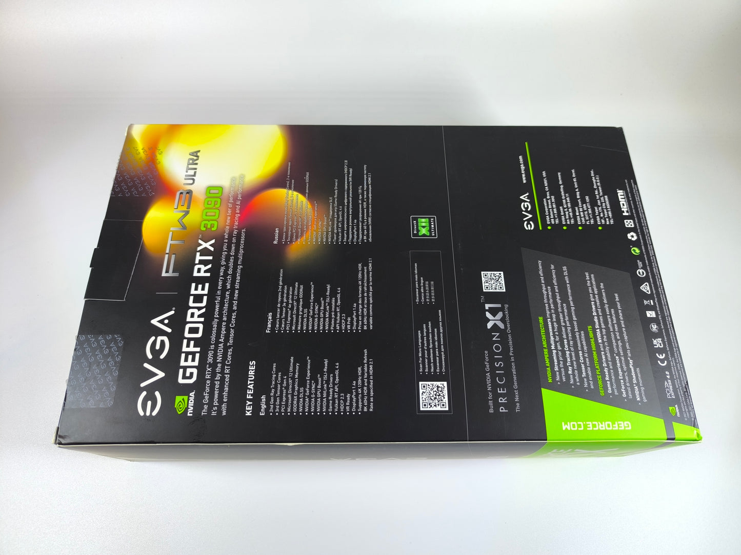 EVGA RTX 3090 24GB FTW3 Ultra V2 mit OVP - Refurbished