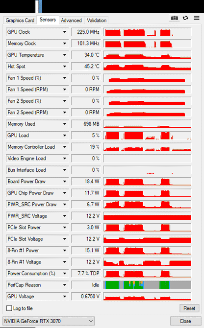 KFA2 RTX 3070 8GB EX 1Click - Refurbished