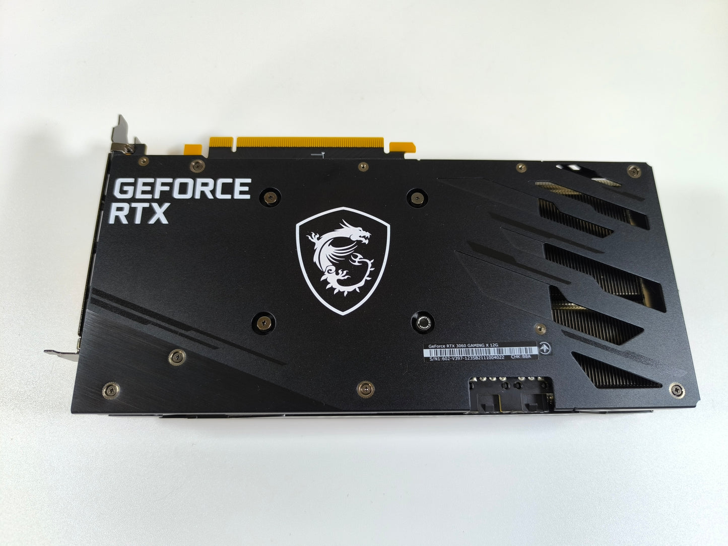 MSI RTX 3060 12GB Gaming X Dual mit OVP - Refurbished