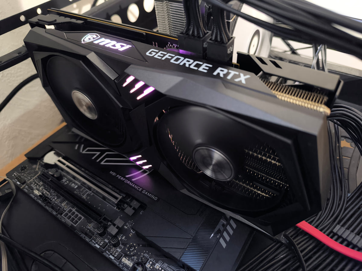 MSI RTX 3060 TI 8GB Gaming X Dual - Refurbished