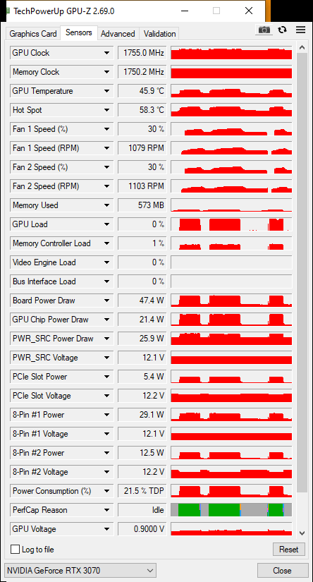 MSI RTX 3070 8GB Ventus 3X OC - Refurbished