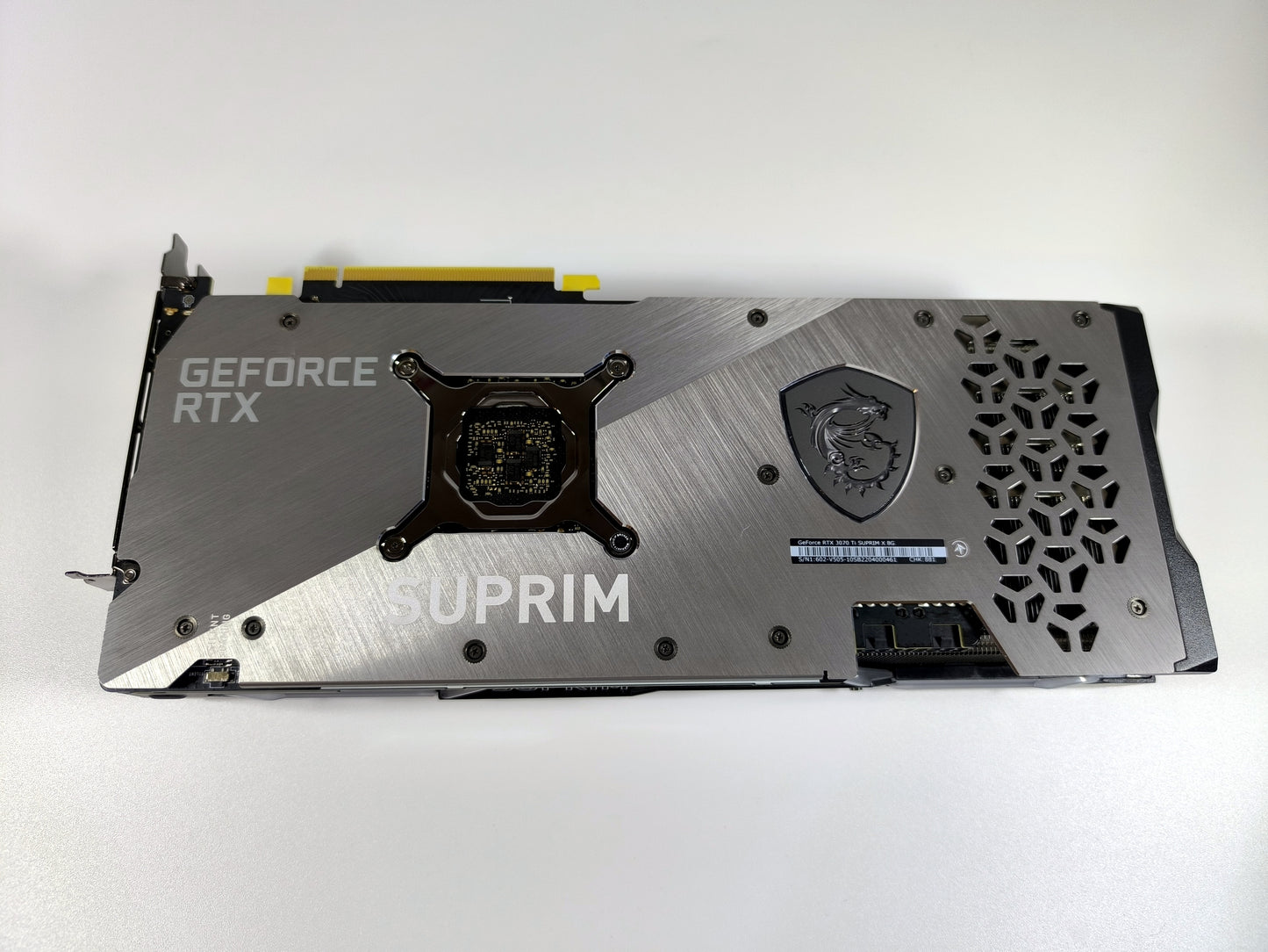 MSI RTX 3070 TI 8GB Suprim X - Refurbished